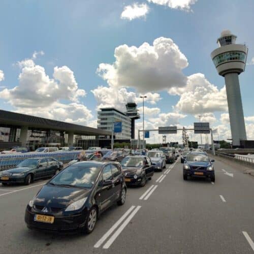 Verkeersmeting aankomst/vertrekhal schiphol (najaar 2016)