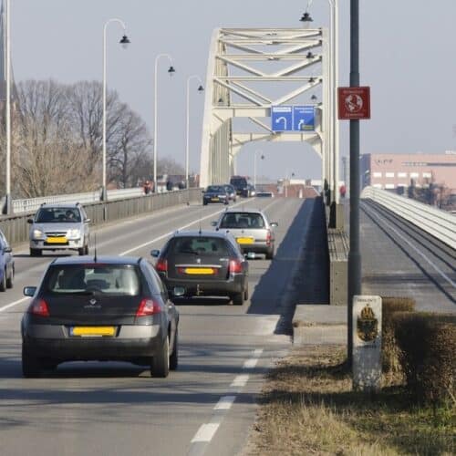 Kentekenregistratie wilhelminabrug (juni 2016)