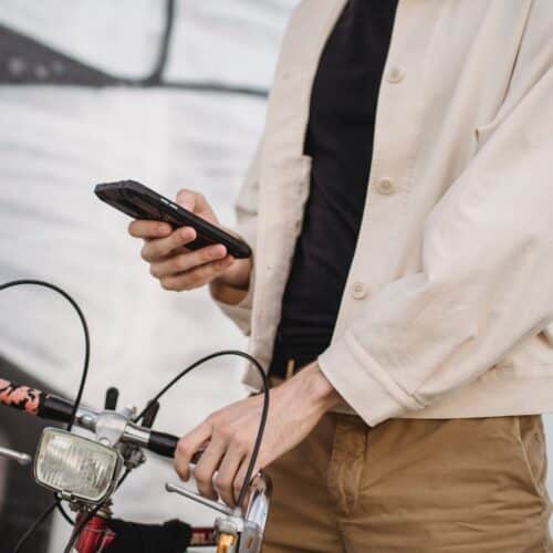 Smartphonegebruik fietsers 2020-2023